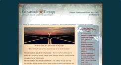 Desktop Screenshot of crossroadstherapy.net