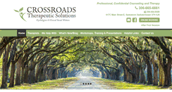Desktop Screenshot of crossroadstherapy.ca